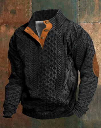 Men's 3D Digital Series Printed Sweater – Unique Graphic Knitwear