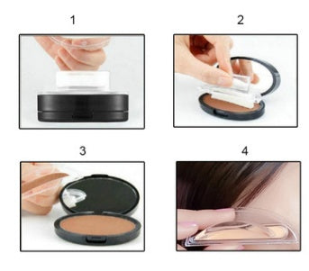 Eyebrow Stamp Tool Application Instructions