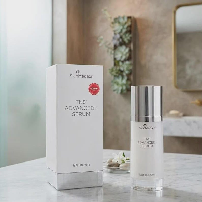 SkinMedica TNS Advanced+ Serum – Advanced Growth Factor Serum for Fine Lines & Skin Texture