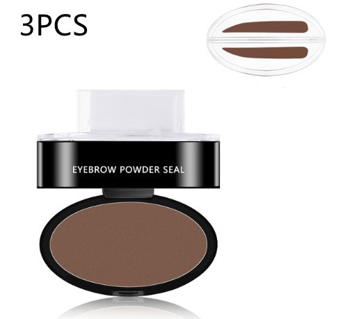 Eyebrow Powder Seal Compact with Applicator